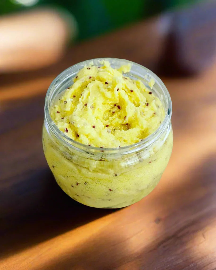 Fino Orchid Whipped Foaming Foot Scrub - BlissfulExfoliaLLC