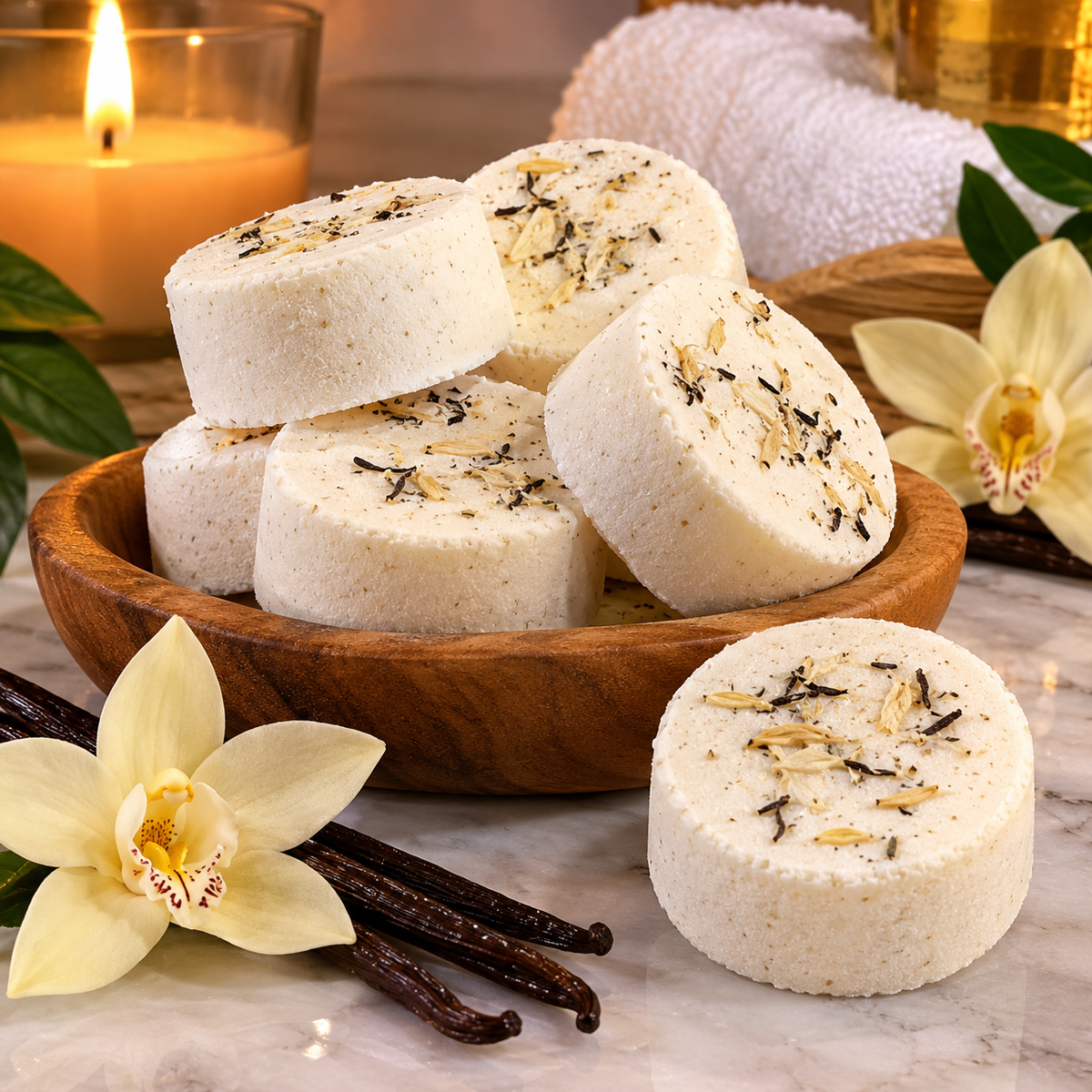 Vanilla Essence Shower Steamer