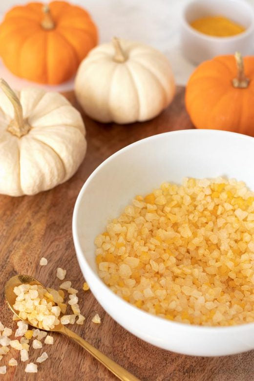 Mahoganie Pumpkin Fizzy Bath Salts