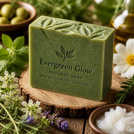 Evergreen Glow Natural Soap